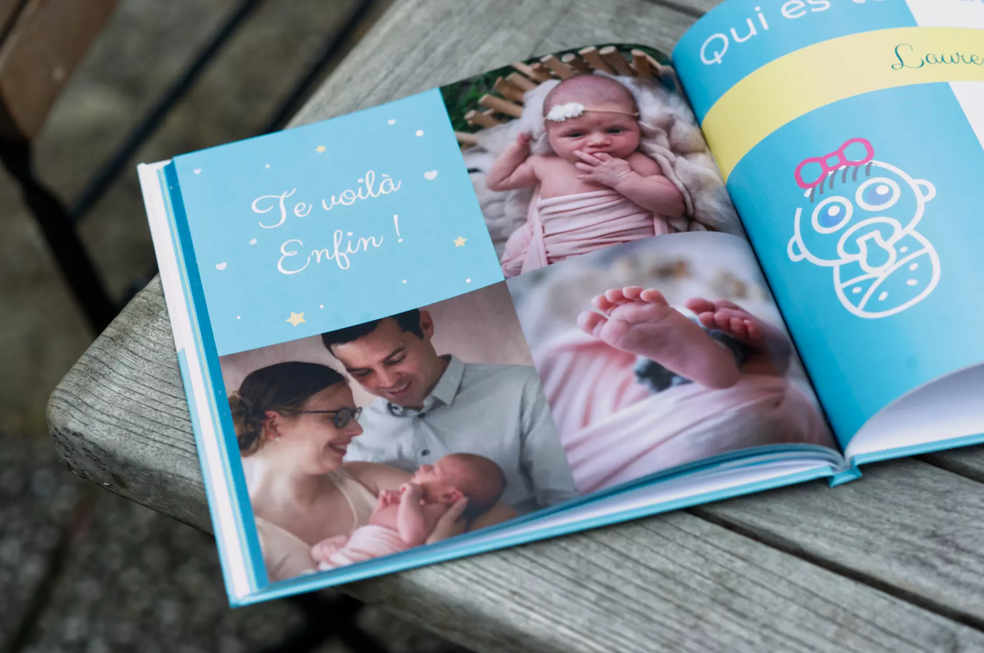 Album souvenir naissance